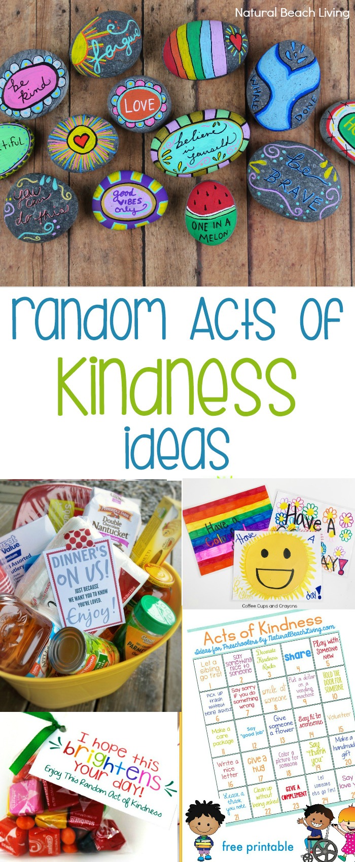 200+ Ideas for Random Acts of Kindness – Kindness Ideas