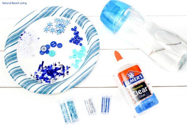 Winter Sensory Bottle that Kids Love - Natural Beach Living