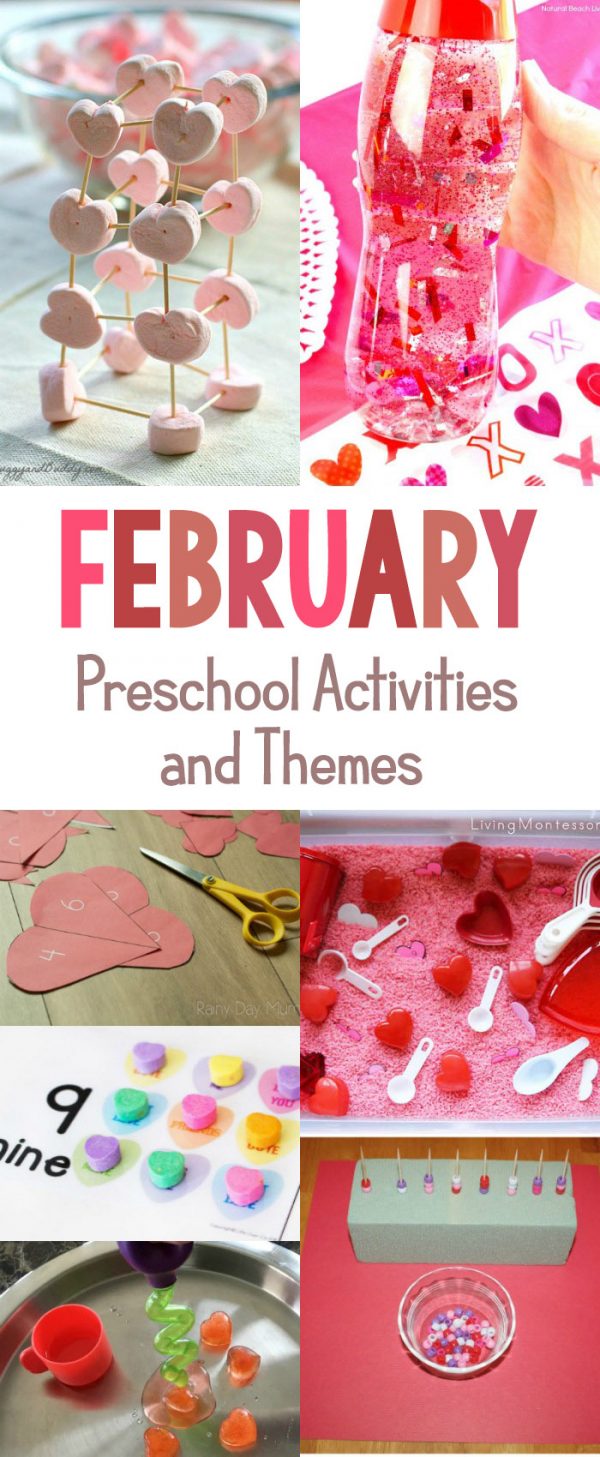 30+ February Preschool Activities and Themes for Preschool - Natural ...