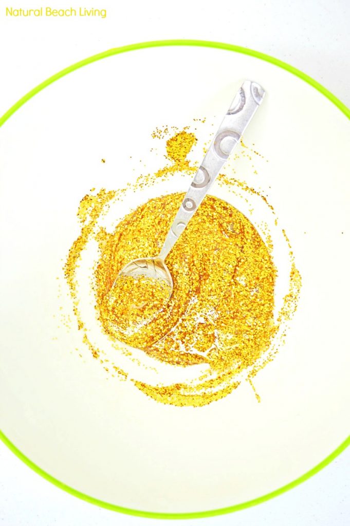 How to Make Slime Recipe with Contact Solution Kids Loves, Gold Glitter Slime, Gold Glitter Contact Solution Slime Recipe or Saline Solution slime with glue! One of the Best Sensory Play for Kids, St. Patrick's Day Slime Recipe, Homemade slime is super easy to make with our slime recipes. The Best Ways to Make Slime, Easy Slime Recipe with Baking Soda #slime #slimerecipe #slimerecipes #stpatricksday #stpatricksdaysensoryplay