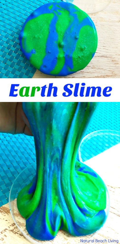 The Best Earth Day Slime Recipe with Borax, fun Earth Day Activities for Kids, Earth Slime Recipes, Jiggly Slime Recipe, How to Make Slime, Earth Activities, How to make glitter slime, Homemade Slime Recipes, How to Make Jiggly slime and Slime Recipes, Easy Spring Slime Recipe, Perfect Spring Activities for Kids, Earth Day Crafts