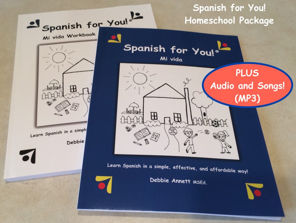Spanish for You - Simple Effective Affordable Homeschool Curriculum, Easy Spanish curriculum, Spanish curriculum for middle school, Spanish curriculum homeschool, Spanish games and activities for Kids 