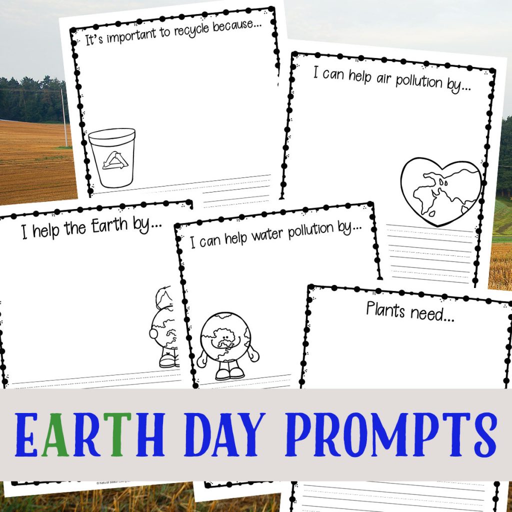 Earth Day Writing Prompts for Kids, our children will love celebrating Earth Day with these Coloring, drawing and Writing Prompts, encourage children to think about important issues like air pollution, water pollution, recycling, the importance of plants, and trees while helping with creative writing, Pollution writing Prompts for Kids, Kindergarten writing prompts, Free Writing Prompts for Kids, Spring Writing Prompts for Kids