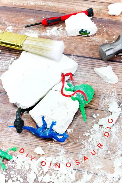 How to Make Dinosaur Dig Excavation for Kids - Natural Beach Living