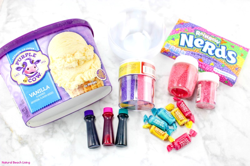 How to Make Unicorn Ice Cream, DIY Unicorn Ice Cream that is easy to make and you only need a few ingredients. Perfect Treat for a Unicorn theme party or Rainbow theme party idea, unicorn ice cream sundae, unicorn ice cream no churn, Tasty Ice Cream Sundae that kids and adults love. #recipe #unicornfood #unicornrecipe #unicornicecream #unicorns #icecream #partyideas How to Make Unicorn Ice Cream, DIY Unicorn Ice Cream that is easy to make and you only need a few ingredients. Perfect Treat for a Unicorn theme party or Rainbow theme party idea, unicorn ice cream sundae, unicorn ice cream no churn, Tasty Ice Cream Sundae that kids and adults love