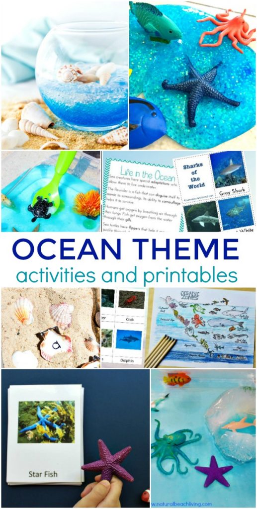 Ocean Activities for Kids, Ocean Theme for preschoolers