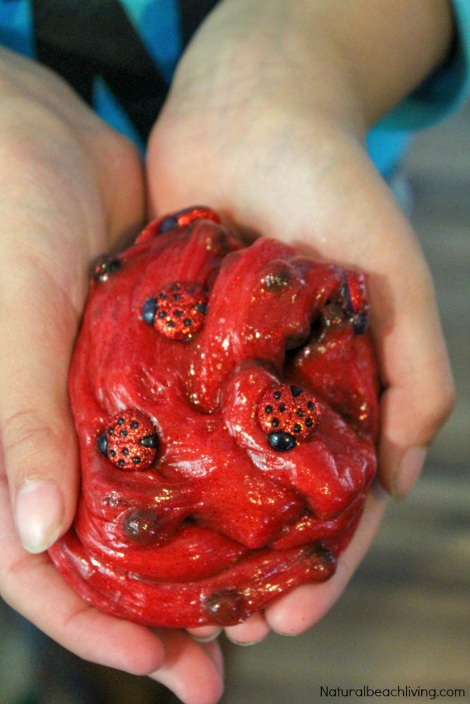 Ladybug Clear Slime Recipe a Clear Slime Recipe with Contact Solution, Perfect Kindergarten and Preschool Ladybug Theme Sensory Play, How to Make Slime Recipe with Contact Solution for Kids Science Experiment, Glitter Slime #slime #slimerecipe #sensoryplay #ladybug #science Ladybug Clear Slime Recipe a Clear Slime Recipe with Contact Solution, Perfect Kindergarten and Preschool Ladybug Theme Sensory Play, How to Make Slime Recipe with Contact Solution for Kids Science Experiment, Glitter Slime