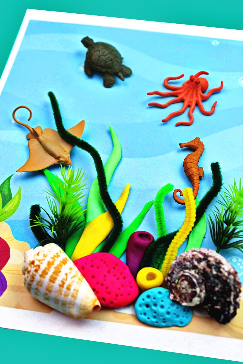 Coral Reef Activities for Preschoolers and Kindergarten with free Ocean Theme Printables, Coral Reef Craft Ideas and Ocean Theme Activities for Kids, Plus a Hands on learning Ocean Playdough Activity #ocean #freeprintables #preschool #kindergarten #undertheseatheme Coral Reef Activities for Preschoolers and Kindergarten with free Ocean Theme Printables, Coral Reef Craft Ideas and Ocean Theme Activities for Kids, Plus a Hands on learning Ocean Playdough Activity
