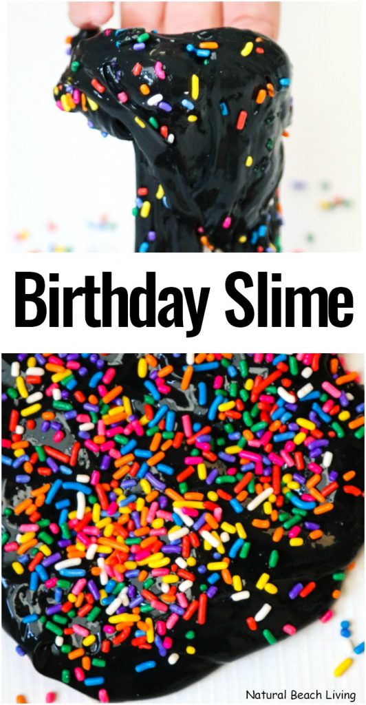 How to Make Black Slime and How to make slime with glue and paint, An Easy Birthday Slime, This Rainbow Slime starts with a basic black slime recipe all you need is 4 ingredients. You'll have a black super jiggly slime recipe everyone will want to play with.