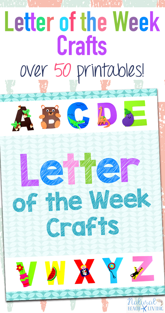 The Best Letter of the Week Crafts for Toddlers, Preschoolers, and Kindergarten, Letter of the Week Crafts is a perfect way for learning the alphabet and to introduce letters to your child. Over 50 pages of letter of the week printables, A complete Preschool Theme, Create adorable Alphabet Crafts with your children as part of their fun hands-on learning activities.