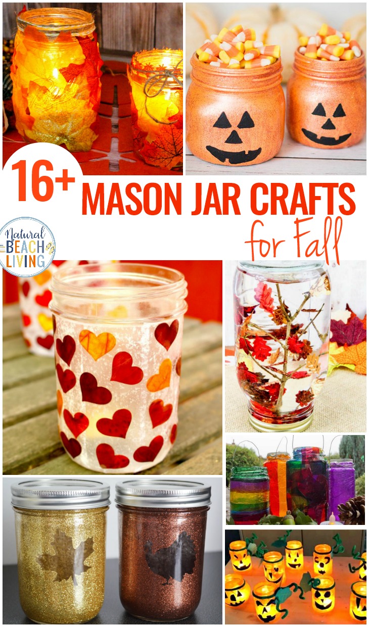 19+ Mason Jar Crafts for Fall – Easy Fall Crafts