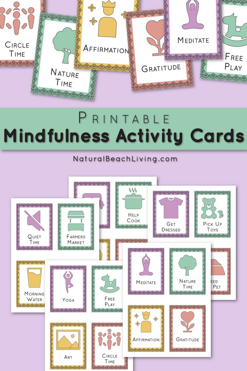 36 Printable Visual Schedule Pictures Mindfulness Routine Cards, The Best Visual Schedule, Printable Routine Cards and Daily Schedule for Kids. If you are finding times in your day that feel chaotic providing a daily schedule for kids will help minimize the frustration.