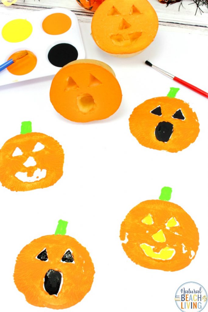 These Potato Stamping Pumpkins are so cute and make a perfect Halloween craft for toddlers and preschoolers, Easy Preschool Jack o Lantern Craft or Potato Stamping Art for Toddlers and Preschool. Fall Preschool Activity for Fine Motor Skills and Crafting Fun #preschool #Halloween #pumpkins #jackolanterns #toddlers #craftsforkids #fallcraft These Potato Stamping Pumpkins are so cute and make a perfect Halloween craft for toddlers and preschoolers, Easy Preschool Jack o Lantern Craft or Potato Stamping Art for Toddlers and Preschool. Fall Preschool Activity for Fine Motor Skills and Crafting Fun