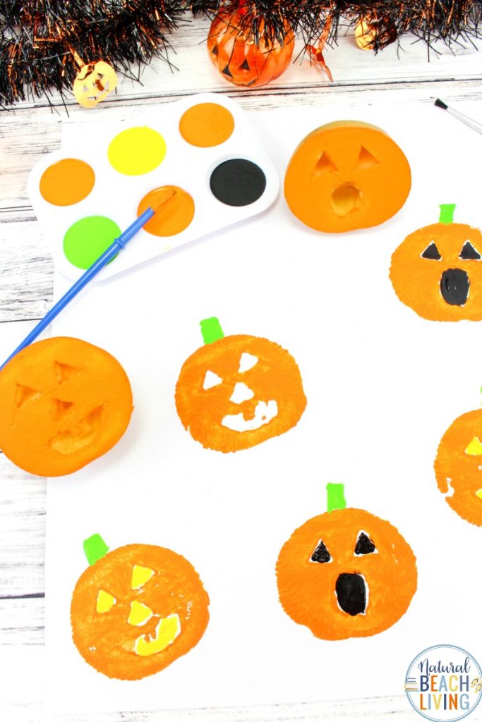 These Potato Stamping Pumpkins are so cute and make a perfect Halloween craft for toddlers and preschoolers, Easy Preschool Jack o Lantern Craft or Potato Stamping Art for Toddlers and Preschool. Fall Preschool Activity for Fine Motor Skills and Crafting Fun #preschool #Halloween #pumpkins #jackolanterns #toddlers #craftsforkids #fallcraft These Potato Stamping Pumpkins are so cute and make a perfect Halloween craft for toddlers and preschoolers, Easy Preschool Jack o Lantern Craft or Potato Stamping Art for Toddlers and Preschool. Fall Preschool Activity for Fine Motor Skills and Crafting Fun