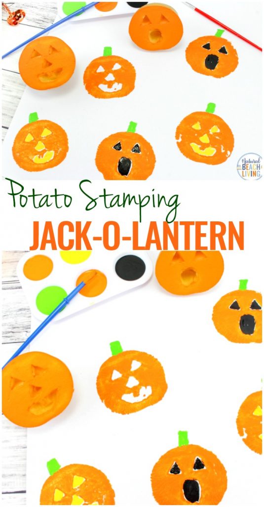 These Potato Stamping Pumpkins are so cute and make a perfect Halloween craft for toddlers and preschoolers, Easy Preschool Jack o Lantern Craft or Potato Stamping Art for Toddlers and Preschool. Fall Preschool Activity for Fine Motor Skills and Crafting Fun #preschool #Halloween #pumpkins #jackolanterns #toddlers #craftsforkids #fallcraft These Potato Stamping Pumpkins are so cute and make a perfect Halloween craft for toddlers and preschoolers, Easy Preschool Jack o Lantern Craft or Potato Stamping Art for Toddlers and Preschool. Fall Preschool Activity for Fine Motor Skills and Crafting Fun