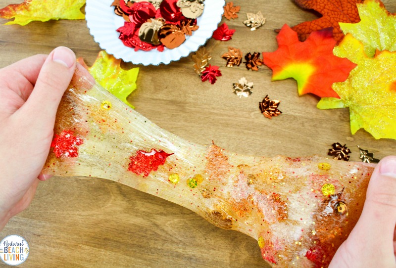 This Fall Slime Recipe with Contact Solution is gorgeous. One of the best Clear Slime Recipes and contact solution slime recipes you’ll ever make. Kids love playing with jiggly slime and this super stretchy slime recipe is perfect to make in fall. Slime with Contact Solution, Slime Recipe Contact Solution, Make Contact Solution Clear Slime Recipe today 