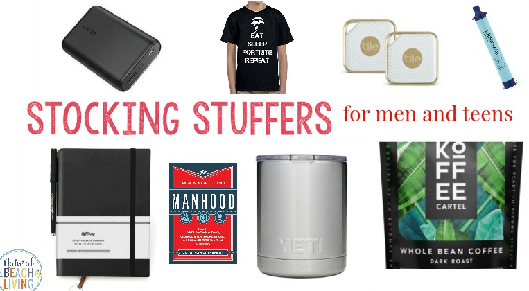 26+ Stocking Stuffers for Men and Teen Boys - Natural Beach Living