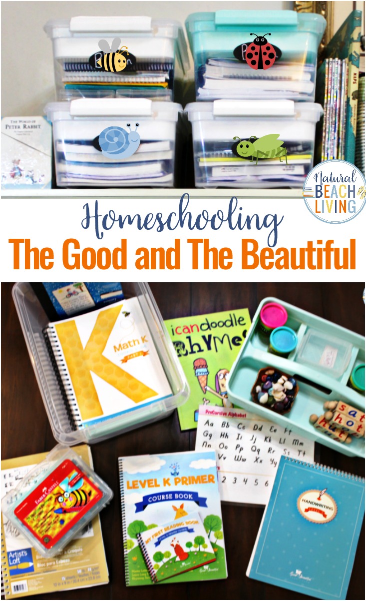 The Good and The Beautiful, Everything you want to know about The Good and The Beautiful Curriculum, The Good and The Beautiful language arts and reviews on the homeschool curriculum, The Good and The Beautiful Organization, Pre k and Kindergarten