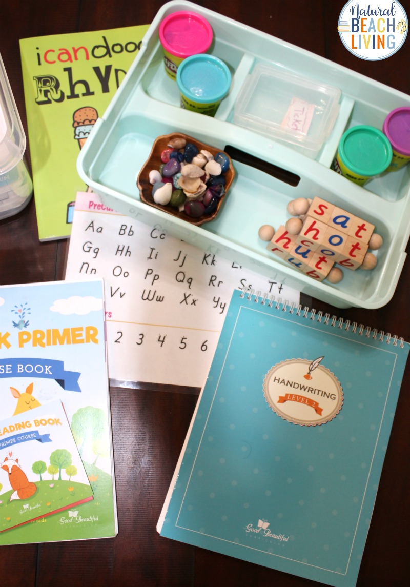 The Good and The Beautiful, Everything you want to know about The Good and The Beautiful Curriculum, The Good and The Beautiful language arts and reviews on the homeschool curriculum, The Good and The Beautiful Organization, Pre k and Kindergarten