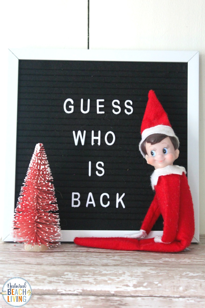 Easy Elf on the Shelf Ideas, There are so many good ways to incorporate The Elf on the Shelf into your life. Start here with Elf on the Shelf Arrival, Elf on the Shelf Letter Board ideas, funny Elf on the Shelf ideas and Elf on the Shelf for Kids 