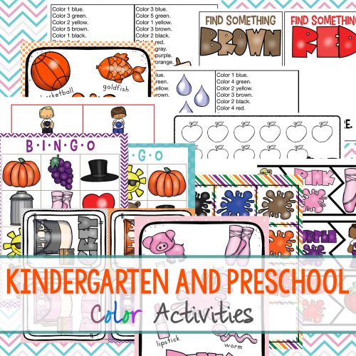 30+ Color Preschool Activities for Teaching Colors - Natural Beach Living