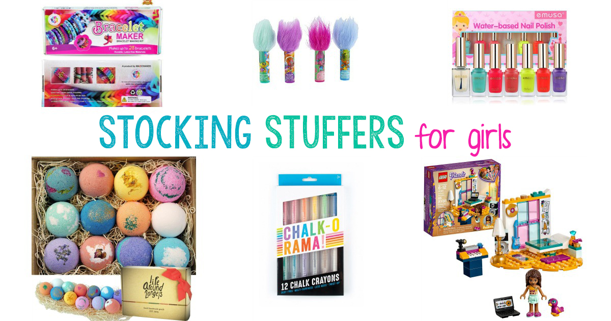 These Stocking Stuffers for Girls are hand picked gift ideas that we know will be loved. Stocking Stuffers Ideas, Whether you are looking for stocking stuffers for your tweens or your preschoolers, you will find something fun on this list that kids will love.