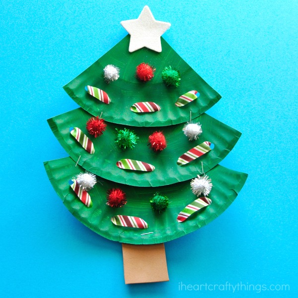 consonante tenis puño 21+ Paper Plate Crafts for Christmas - Natural Beach Living