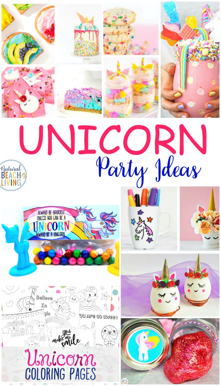 50+ Unicorn Activities, Unicorn Crafts, Unicorn Printables and Unicorn Party Ideas, You'll also find lots of ideas for a Unicorn Theme, Hands on learning activities for preschoolers, kindergarten and even pre-teens. Unicorn Printables for Kids and Unicorn Goodie Bag Ideas with free Unicorn Treat Bags