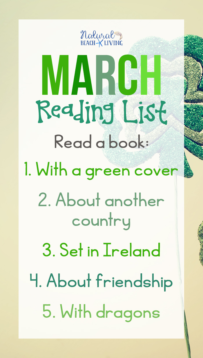 March Reading Challenge Ideas. I packed this months Reading Challenge with GREAT books inspired by St. Patrick's Day, Books about Dragons, Friendship and Geography for kids and adults. Reading New Books and Genres all month long, Importance of Reading