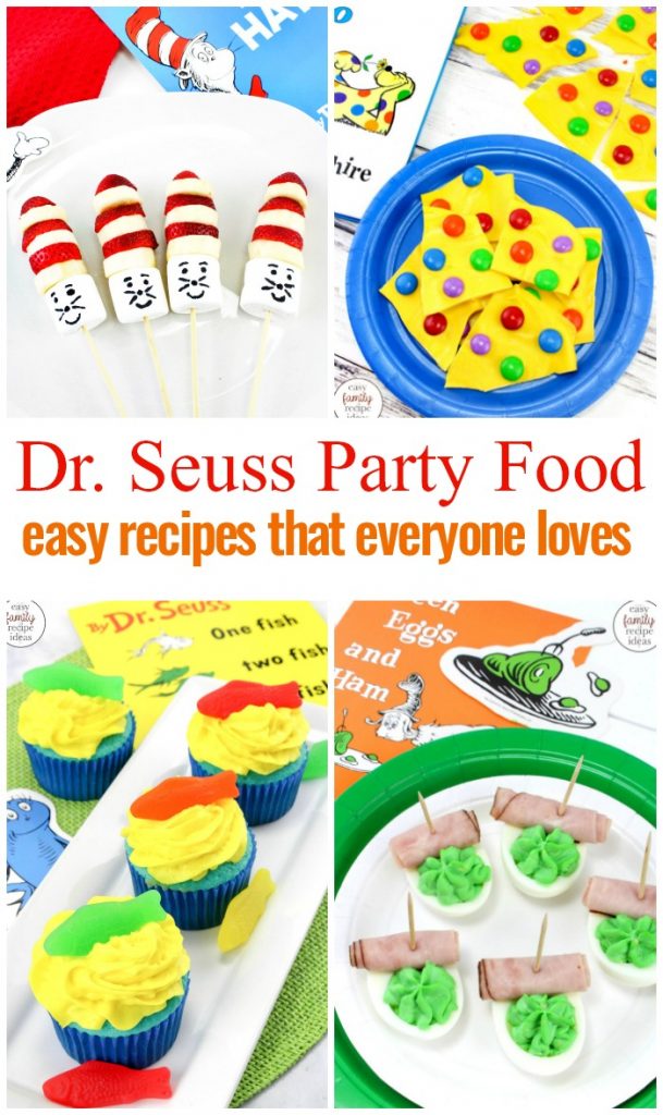 100 Best Dr. Seuss Party Ideas, Read Across America Ideas, You'll find Grinch snacks and easy Dr. Seuss Snacks, Plus, lots of Dr Seuss Activities, Free Dr Seuss Printables, Dr. Seuss Sensory Play, The Best Dr. Seuss Books, Dr. Seuss Crafts, Dr. Seuss Snacks, and so much more. 