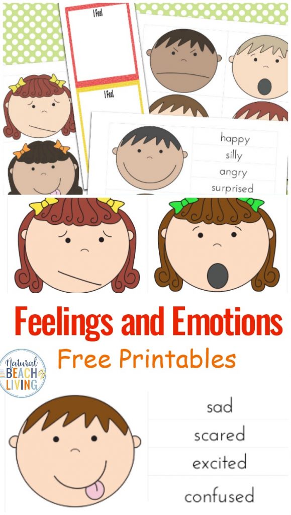 These are wonderful Books and Activities on Managing feelings and Emotions, Today I Feel Free Printables that are perfect for all children and work great for children with Special Needs and Autism.