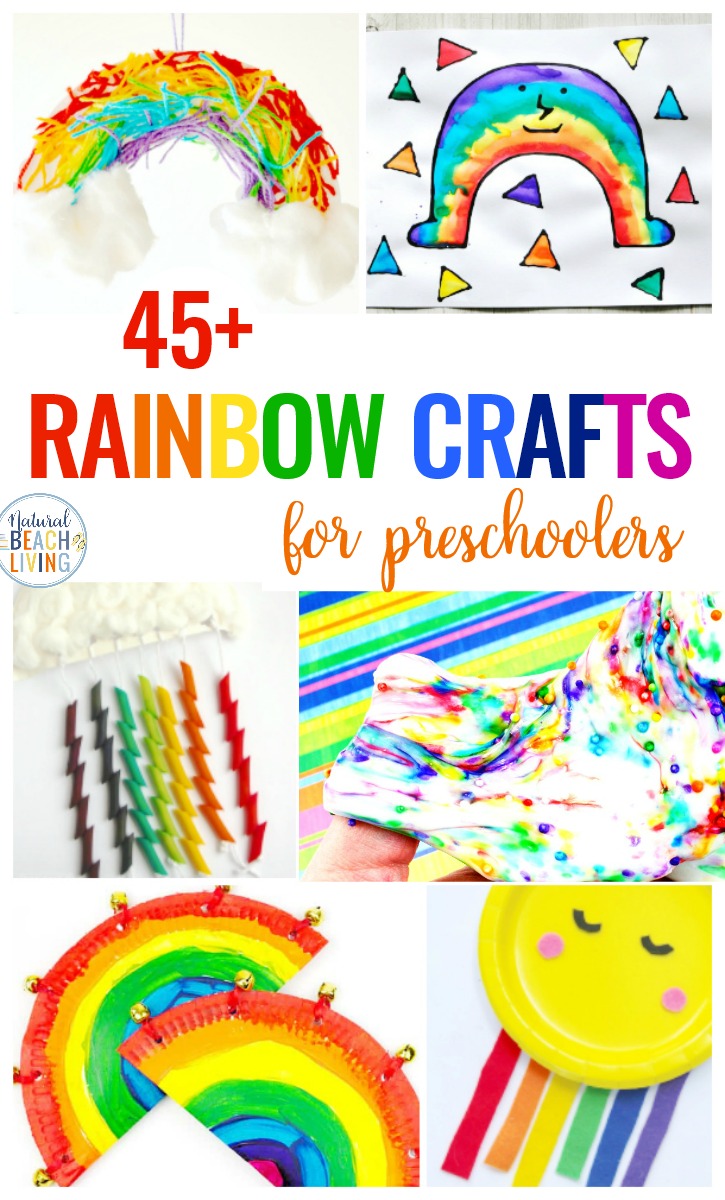 45+ Rainbow Crafts for Preschoolers