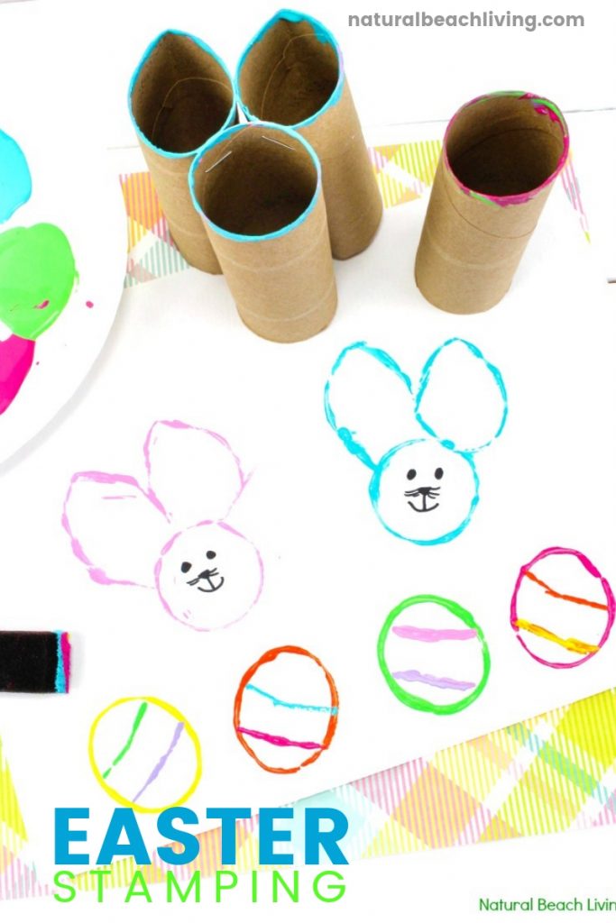 Easy Easter Bunny Crafts for preschool, Perfect Toddler and Preschool Easter Crafts, These are some of the easiest and cutest DIY Easter Bunny and Egg Crafts for preschoolers, Easter Bunny Craft Ideas, Easy Easter Bunny Crafts for Kids, Preschool Easter Bunny Crafts, Toilet Paper Roll Craft for Easter, DIY Easter Stamps for Kids, Easter Art for preschoolers