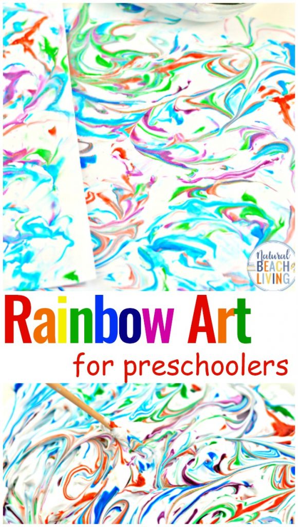 Rainbow Art for Kids Shaving Cream Art, Shaving Cream Marbling, For this fun art activity, all you need is a few simple supplies for a lovely rainbow shaving cream marbled paper. Preschool Art Activities, Explore color mixing with shaving cream and food coloring for beautiful shaving cream art. 