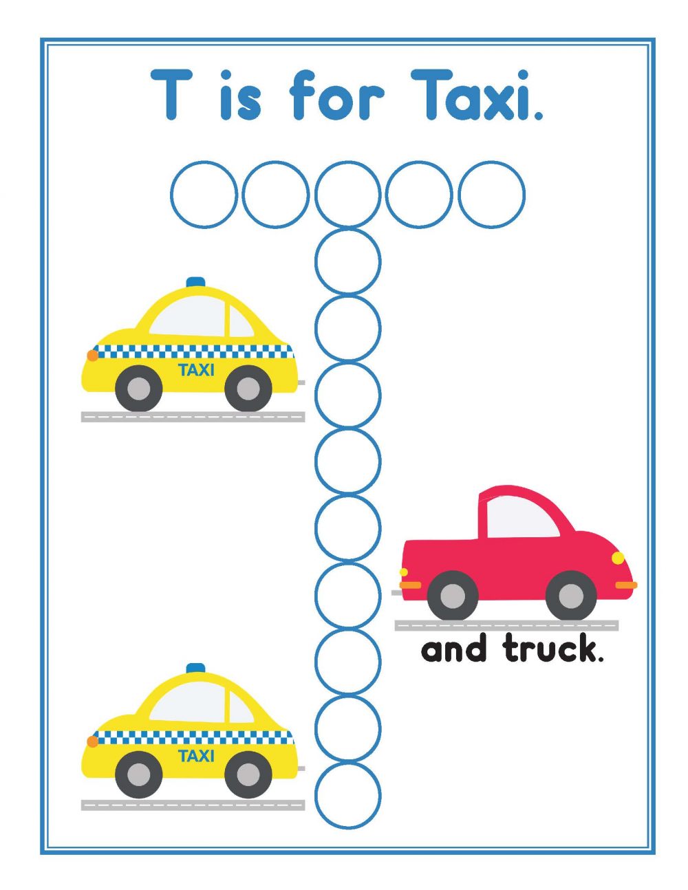 Preschool Neighborhood Theme Printables Pack - Image 6