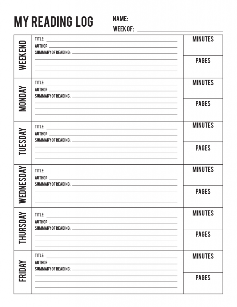 You'll Find Free Reading Log Printable and Book Report printable for Kids as well as ways to provide kids with a reading habit. This reading log for kids helps keep track of the books they read and you get free bookmarks for kids. A fun Reading Printable Pack for Kids