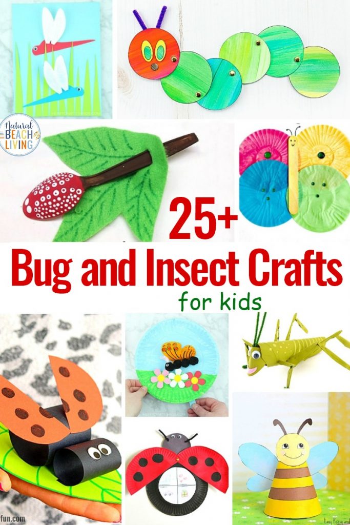 Bug and Insect Crafts for Kids, These Bug Activities for Preschool and Kindergarten are perfect to add to a preschool bug theme. You'll find fun Insect activities and crafts for kids, Great ideas for a preschool insect theme, Butterfly crafts, ladybug crafts, ants, dragonfly and more