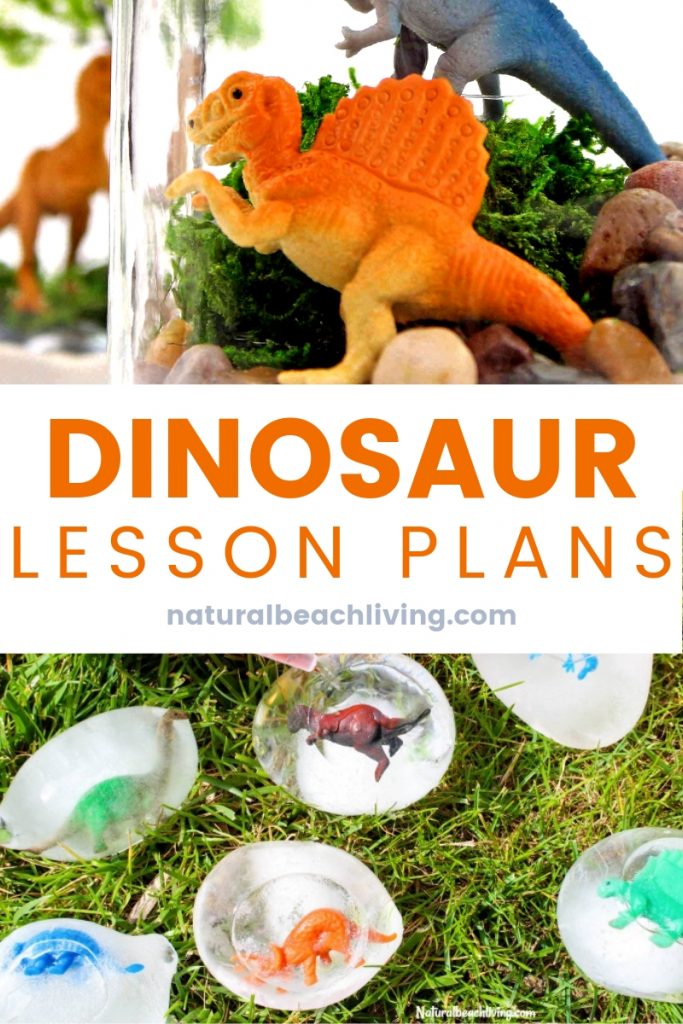 These Dinosaur Activities are perfect for a Dinosaur Preschool Theme and imaginative play with a wide variety of Dinosaur Activities for Preschoolers your children will have a blast. 25+ Dinosaur Preschool Activities for hands on science, sensory activities, Dinosaur Lesson Plans and more. 
