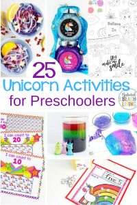 30+ Unicorn Activities for Preschoolers - Natural Beach Living