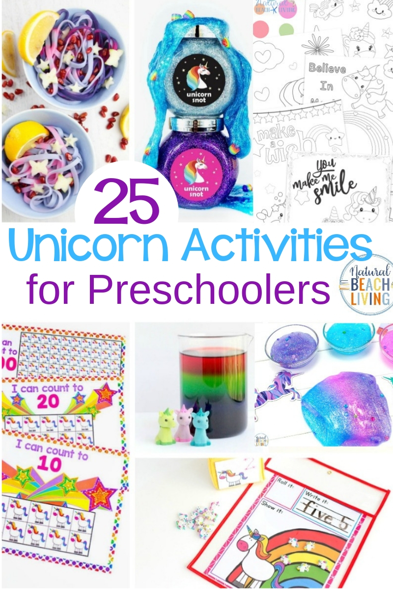 25+ Unicorn Activities for Preschoolers