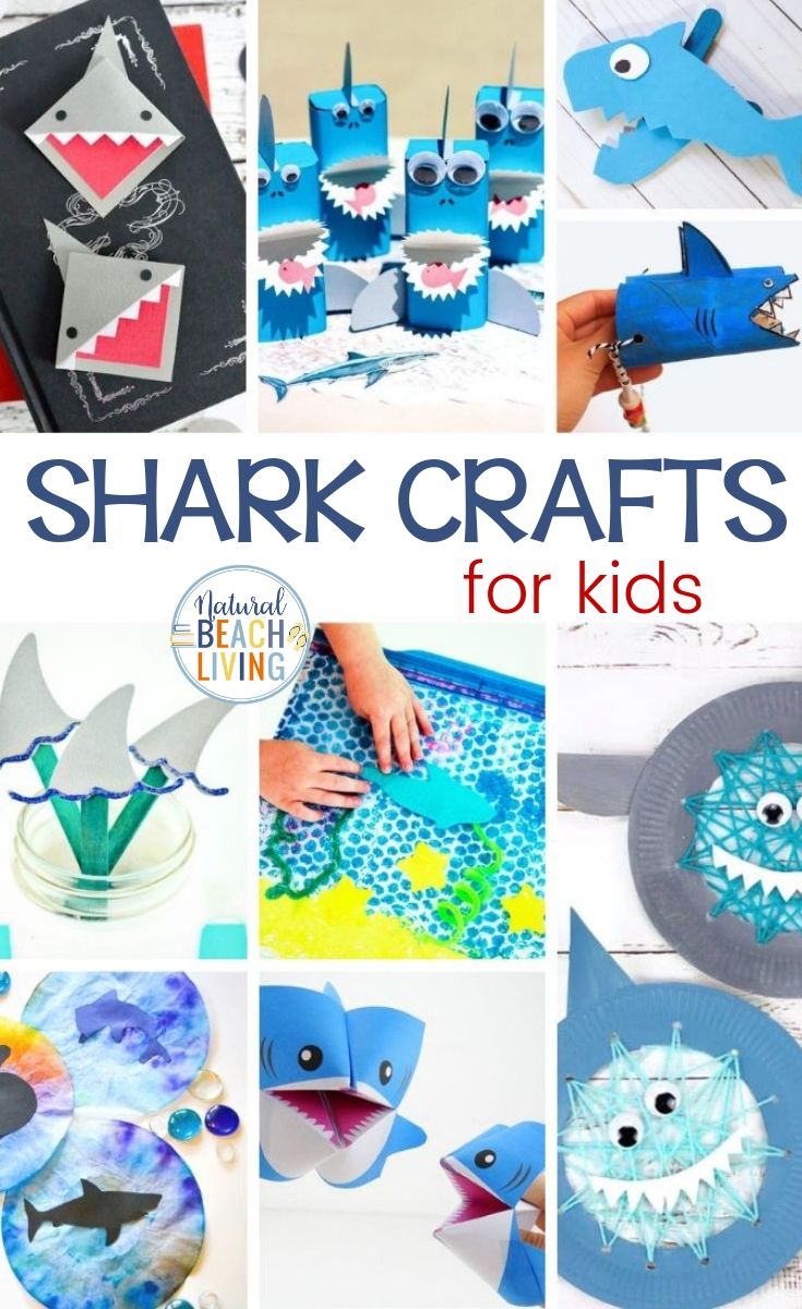 22+ Awesome Shark Crafts and Shark Week Crafts for Kids, Find THE BEST shark crafts for preschoolers and older kids. These shark activities are a great addition to any Shark Week lesson plan. You'll also find fantastic Shark Books for Kids and Shark Printables for Kids,