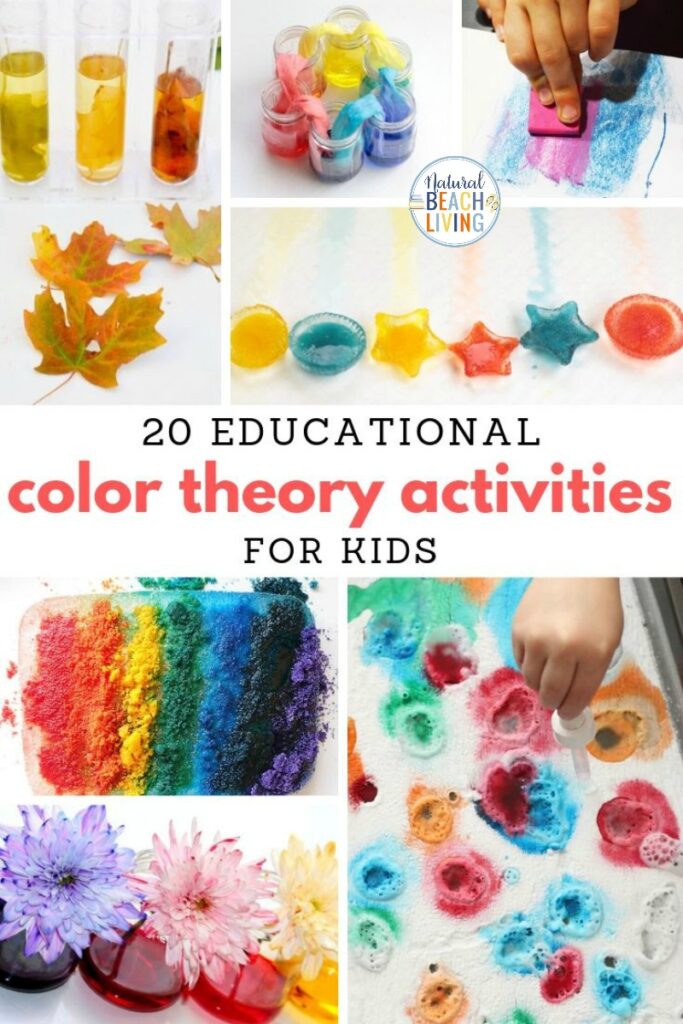 These Color Preschool Activities are simple, easy and so much fun to do! Your toddlers, preschoolers, and Kindergarten children will love creating and learning all about the colors! Teaching colors and Color Theory with fun hands on activities. Teaching Colors Activities and Color Activities for Preschool and Color Activities for Kindergarten