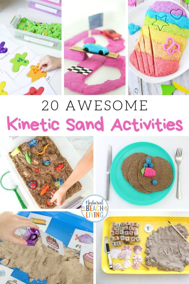 Kinetic Sand Activities – Cool Sensory Activities Kids Love