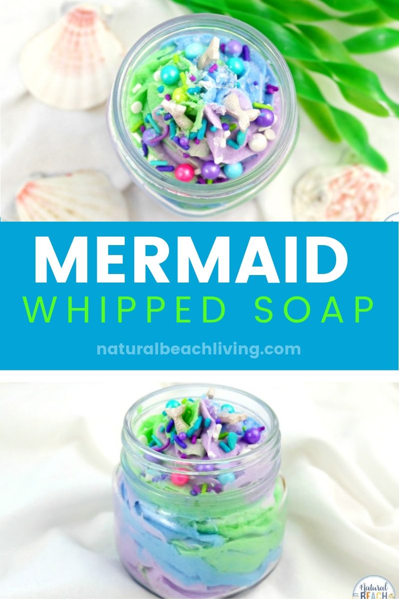 Mermaid Whipped Soap – The Best Fluffy Whipped Soap