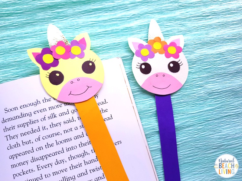 These Unicorn Bookmarks with Free Unicorn Templates are so simple and fun to make! Perfect for a Unicorn Activity or Unicorn party craft. Add these to your Fun Unicorn Activities for your favorite Unicorn books or a special reading time!