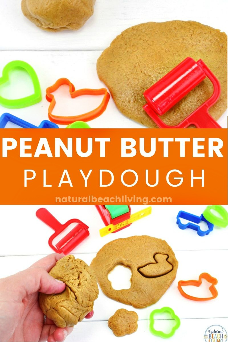 The Best Edible Peanut Butter Playdough Recipe Around: 3 Simple Ingredients