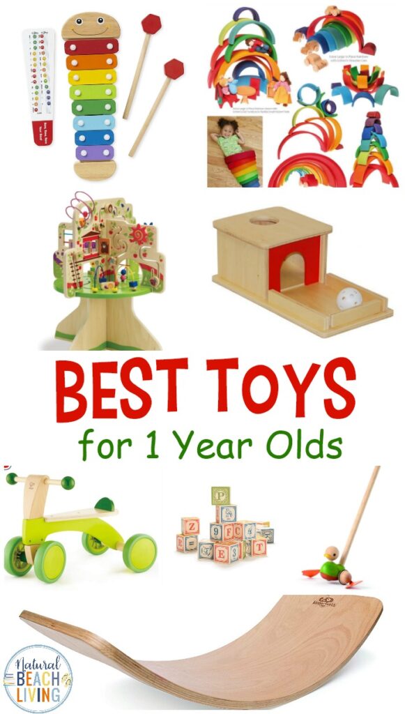 If you're looking for Toys for 1 year old child, you've come to the right place! These Educational Toys Your 1 Year Old will Love and are some of the  Best Toys for 1 year old development and for your toddlers growing mind, Montessori Toys for 1 Year Old and Great Gifts for 1 Year Olds
