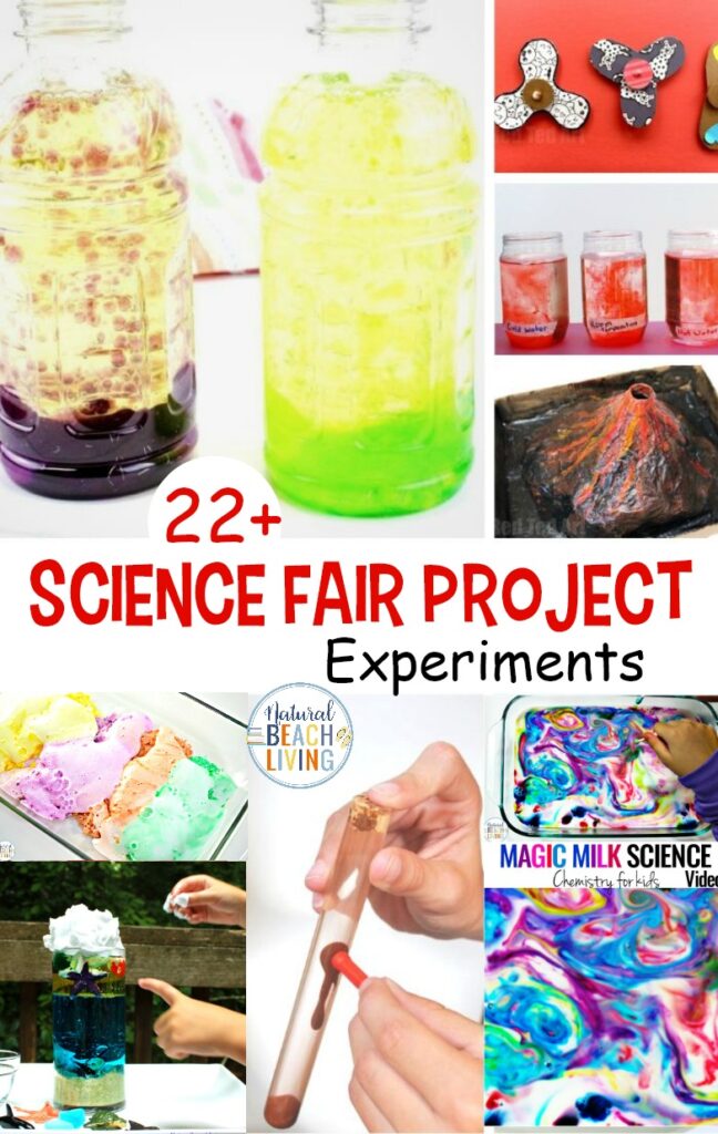 These science fair project ideas are so simple and fun! Plus, they're perfect to create with your child for school. It's going to be hard to pick just one! Easy Science Fair Projects for school, homeschool Science or fun Science activities. Science Experiments for Kids and Fun Science Fair Project Ideas