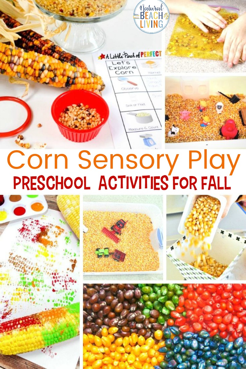 Corn Sensory Play – Perfect Fall Sensory Activities for Preschoolers