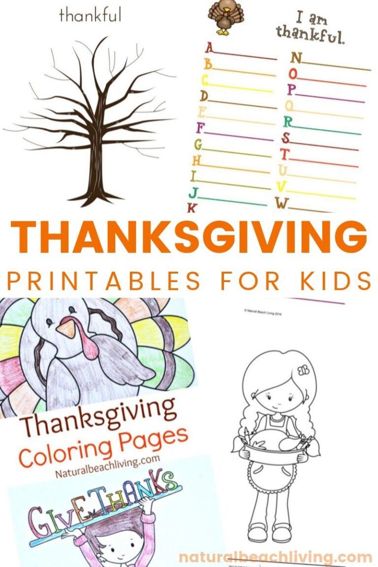 Thanksgiving Printables for Kids